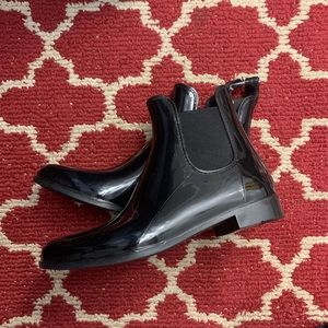 Sam Edelman Tinsley Rain Boot in Glossy Black